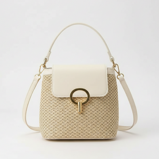 Bolsa bucket de praia feminina